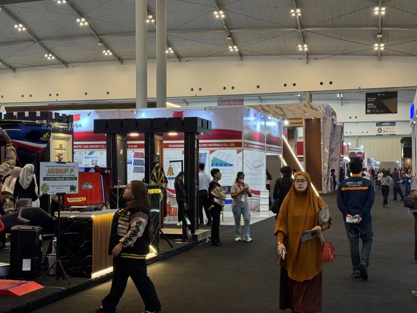 RANDRO MACHINERY ATTEND INDOBUILDTECH EXPO